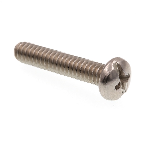 Prime-Line Machine Screw, Pan Head, Phil/Sltd Comb Drive No. 10-24 X 1in 18-8 Stainless Steel 25PK 9009117 - main